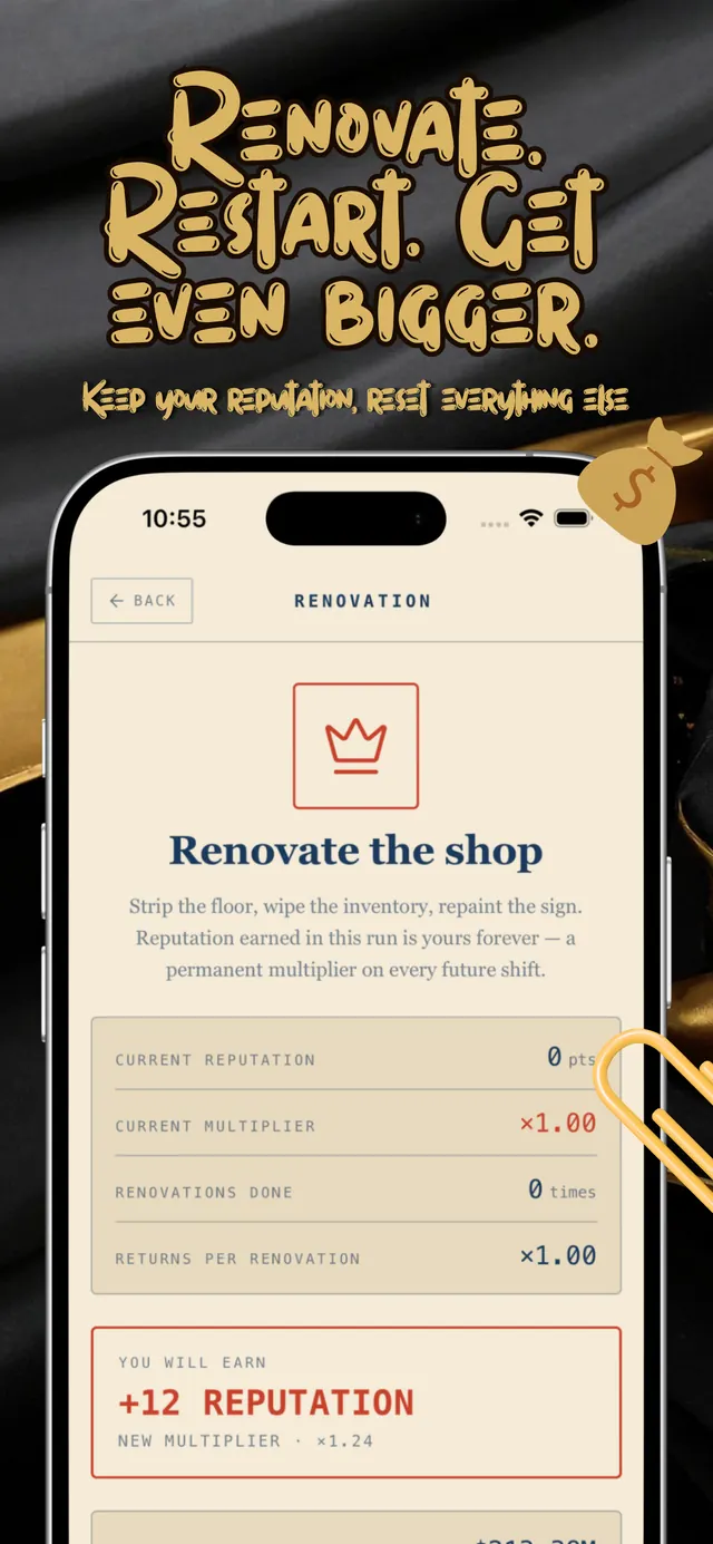 Renovate and restart — keep your reputation, reset everything else